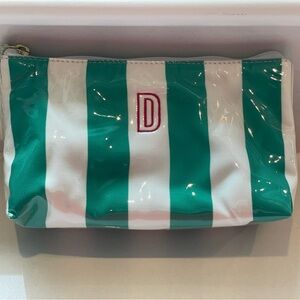 Mark & Graham Large Clear Coated Travel Pouch